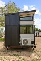 Petite maison polyvalente Maison préfabriquée Commodité Sécurité et design époustouflant Maison mobile caravane