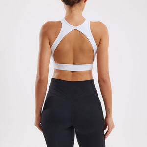 High Waist Seamless Yoga <b>Leggings</b> Set <b>Crop</b> Top Racerback Sleeveless Solid Color 2 Piece Activewear Full Length Stretchy Fit Set - Product Image 3