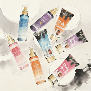 High Quality Body Cream & <b>Mist</b> Eau De Parfum Gift Set 120ml+100g Fruity Floral Scent Long-Lasting Women's Perfume - Product Image 4