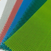 Tissu en maille enduit de PVC 350 g/m² 55/56 pouces pour lit pour chien, animaux de compagnie et meubles d'extérieur