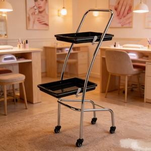 Carrito de Trabajo para Salón de Belleza, Carrito para Dentista, Carrito para Tatuajes, Carrito para Peluquería con Ruedas, para Uso en Spa y Salón - Product Image 6