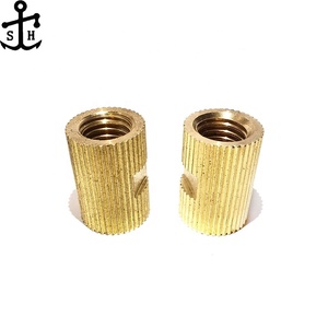 Nhà Máy Tùy Chỉnh Brass Chủ Đề Chèn Các Loại Hạt M4 <span class=keywords><strong>M30</strong></span> Thẳng Có Knurled Tự Khóa Mù Threaded CNC Các Bộ Phận Đánh Bóng Cho Khai Thác Mỏ - Product Image 6