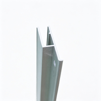 Profilé en aluminium extrudé anodisé fabriqué en Chine, cadre de boîte lumineuse, OEM personnalisé pour boîte lumineuse à tension de tissu