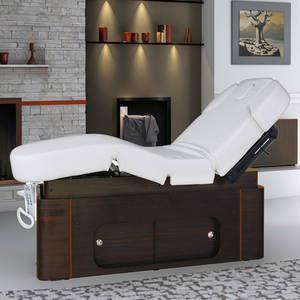 Lettino da Massaggio Elettrico Personalizzabile con 4 Motori e Cassetti, Letto Spa in Legno per Trattamenti Viso e <span class=keywords><strong>Massaggi</strong></span> - Product Image 2