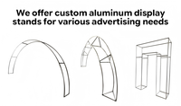 Oferta Especial: Carpa de Exhibición Portátil para Exteriores, Ecológica, Plegable, con Estructura de Aluminio y Cubierta de Tela Tensada, Personalizable