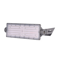 Reflector LED de Alta Potencia de 100W, Impermeable IP65, para Estadios Deportivos, Uso en Túneles, Iluminación de Canchas/Gimnasios de Una o Dos Filas