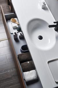 Mobile <span class=keywords><strong>Bagno</strong></span> FABIAO, Nuovo Design Personalizzato, Mobile Lavabo per <span class=keywords><strong>Bagno</strong></span>, Mobile <span class=keywords><strong>Salvaspazio</strong></span> con Specchio LED - Product Image 5
