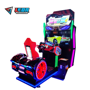 Anh nói tốc độ đua Arcade trò chơi máy đồng tiền hoạt động bằng kim loại nhựa xe mô phỏng với đường đua cho thanh thiếu niên người lớn - Product Image 3