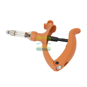 Jarum suntik hewan multifungsi jenis botol jarum suntik dapat digunakan pada babi, ternak, domba, dan kanula unggas injektor jenis - Product Image 2