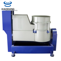 Machine de finition à disque centrifuge horizontale automatique 120L (moteur haute vitesse) |   Polissage, ébavurage et décapage de surface
