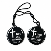 Porte-clés de prière chrétienne NFC, touchez pour ouvrir des versets bibliques et des dévotions quotidiennes, cadeau religieux pour les chrétiens