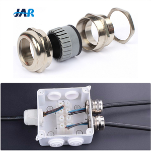 Conector de Cable a Prueba de Explosiones con Certificación IP68 ATEX, Racores de Cable de Latón Niquelado para Cableado Eléctrico Inteligente - Product Image 4