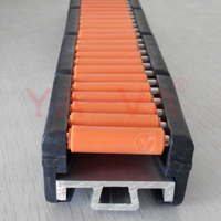 Guide de rouleau latéral de convoyeur de flexion latérale de qualité supérieure/rail de guidage de chaîne en plastique