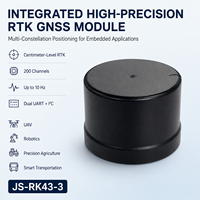 Module GNSS RTK double fréquence JS-RK43-3 L1 L5, module GPS de haute précision au centimètre près pour drones UAV et robotique