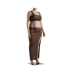 Fabrik Großhandel Kunststoff Plus-Size-Modell weiblich Big Butt Brust Ganzkörper Manneqyub realistische weibliche Modell Show