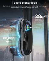 Pencuci Jendela Elektrik BNZ K1 Dual Spray dengan Sistem Keamanan Ganda & Perencanaan Jalur AI