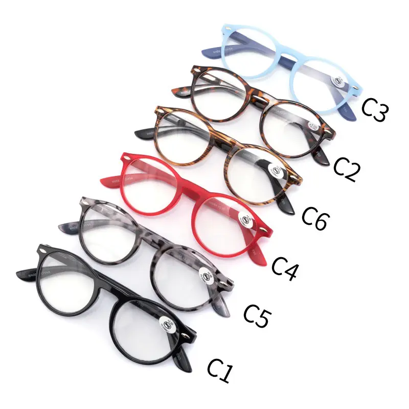 Monture de lunettes ronde peinte à la mode, monture de lunettes de qualité, monture de lunettes dernier modèle de lunettes optiques
