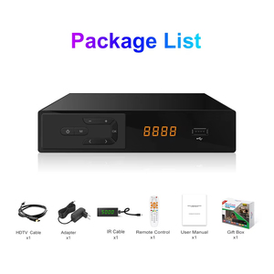 Récepteur satellite DVB-S2/T2/C, décodeur TV IP combo, BISS/Powervu, décodeur numérique gratuit, H.265/HEVC 1080P, boîtier TV numérique avec Wi-Fi - Product Image 6