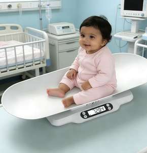 신형 투인원 분리형 아기 및 엄마 체중계 전자 LCD 애완동물 체중계 OEM 지원 고정밀 아기 체중계 - Product Image 5