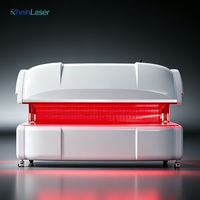 Lit de luminothérapie LED rouge NIR corps entier CELIORA 633nm 810nm 850nm 940nm pour la réadaptation et le bien-être commercial