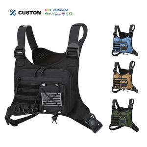 حقيبة صدر للجري، سترة تكتيكية متينة، حقيبة ظهر للتدريب على البقاء على قيد الحياة - Product Image 2