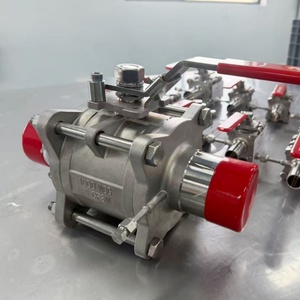 Válvula de bola SBB de bloque único y purga Nai-Lok de acero inoxidable 316 Clase <span class=keywords><strong>600</strong></span> con extremo de brida DN25 1/2 pulgada y puerto de ventilación para petróleo y gas - Product Image 4