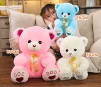 Ours en peluche personnalisé pour la Saint-Valentin, jouets en peluche géants, ours en peluche géant avec rembourrage en coton PP, couverture, OEM ODM