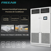 Climatiseur de précision 30 kW (refroidissement) / 18 kW (chauffage) avec chauffage intégré, déshumidification et humidification, contrôlé par PLC pour usine