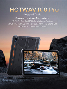 Hotwav R10 Pro Gồ Ghề Máy Tính Bảng PC 10.1 Inch 8 + 256GB Android 14 Toàn Cầu 4G 10800MAh Phía Sau 13MP Phía Trước 5MP Máy Ảnh OTG Hotwav Pad - Product Image 4