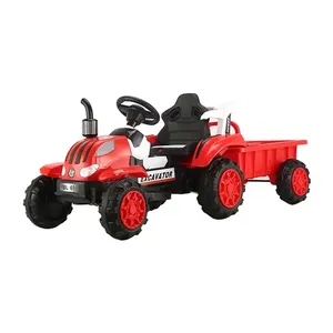 Groothandel 12V Elektrische Ride-On Auto Speelgoed Tractor Voor Kinderen Elektrische Kinderen Pedaal Tractoren Rijden Op Auto Elektrische Tractor Voor Kinderen