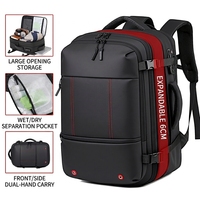 Mochila para Portátil de Hombre, Expandible, Impermeable, con Candado TSA, de Alta Calidad, Venta al Por Mayor