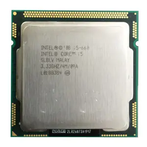 100% 動作プロセッサ再生CPU 3.33G LGA 1156コアCPU i5-660