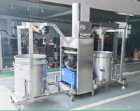 Industriële Hydraulische Elektrische Koude Pers Fruitpers Druivenpersmachine Druivenpersmachine Druivenbreker Destemmer Druivenbreekmachine