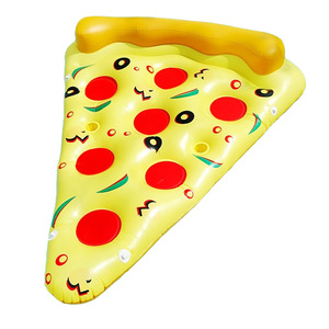 TANYOZHE <b>Inflatable</b> Pizza <b>Float</b> 180x150cm PVC Adult Floating Lounger Pool Lounge Seat - Product Image 4