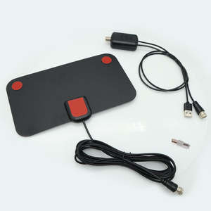 Atwe dvbt DVR T2เสาอากาศ<span class=keywords><strong>ทีวี</strong></span><span class=keywords><strong>ดิจิตอล</strong></span>ภายในอาคาร25DBI รับสัญญาณสูง uhf/vhf ช่วงความถี่ VSWR 1.5 ABS วัสดุติดผนังสำหรับ<span class=keywords><strong>ทีวี</strong></span> - Product Image 4