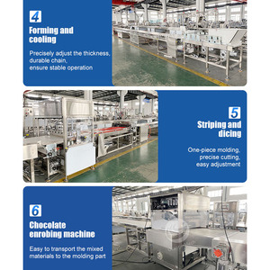 Máquina extrusora de barra de proteína ORME Línea de producción de barra de nuez de chocolate Mini máquina de fabricación de barra de caramelo de maní - Product Image 5