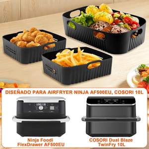 Meilleure vente transfrontalière : Plat de cuisson en silicone, accessoire pour friteuse à air, pot intérieur, ustensiles de cuisson pour la cuisine et la maison - Product Image 2