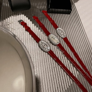 Advanced Luxury Watch Precise Quartz Movement Diamond Studded Case Lightweight Wristband Crocodile Leather Strap Longiness. - Product Image 2