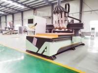 Machine de gravure 3d à bois atc cnc, 3 à 4 axes, graveur de découpe