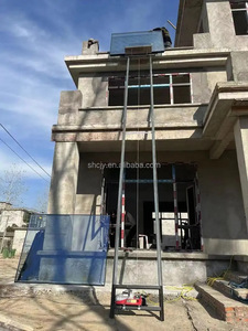 Plateforme élévatrice automatique 40m <span class=keywords><strong>pour</strong></span> travaux, monte-charge <span class=keywords><strong>électrique</strong></span> domestique économique <span class=keywords><strong>pour</strong></span> la construction, capacité 200kg, élévateur d'escalier - Product Image 5