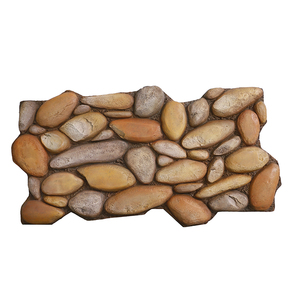 Moderno 1200*600mm ligero seco colgante PU paneles de piedra modelo 3D diseño Seta-como pared de piedra para uso en interiores - Product Image 3