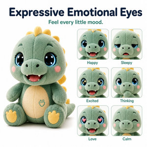 Growth Guide Evolve Pal Mentor Plush Toy <b>Coach</b> Tutor Touch Sensing Sensor Control Smart Stuffed - Product Image 1