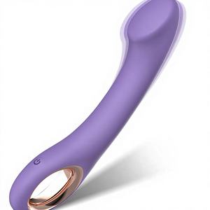 Vibratore Punto G Design Ergonomico Curvo 10 Modalità di Vibrazione Impermeabile Silicone Morbido Batteria ai Polimeri di Litio Clitorideo Anale - Product Image 1