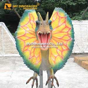 MY DINO AD052 Künstliches Roboter-Dinosauriermodell des Dilophosaurus-Kopfes - Product Image 4