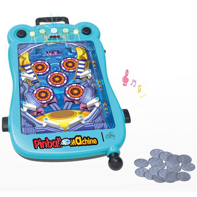 Juguetes Educativos Kids Educational Game Toys Coin-operated Pinball Machine Board Game Kids Interactive Battle Pinball Toy