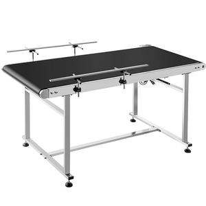 Op Maat Gemaakte Band Transportsystemen Vloeibare Fles Transportbanden Industriële Pvc Transportband Ontwerp Met Ronde Buis Vangrail - Product Image 5