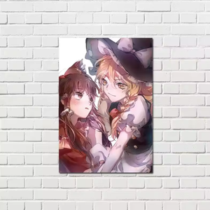 Custom Pattern Anime Digital Printed Square <strong>Paper</strong> <strong>Wall</strong> <strong>Scroll</strong> Poster Waterproof UV Resistant Eco-Friendly Lightweight Hanging - Product Image 1