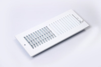 Grille de ventilation carrée moderne en acier pour plafond, diffuseur de sol, système de climatisation CVC extérieur réglable et durable