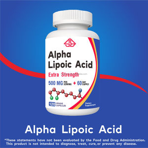 Ácido Alfa Lipoico Extra Fuerte 500mg Antioxidante que Proporciona Energía para hombres y mujeres, Suplemento Dietético, 120 Cápsulas - Product Image 4