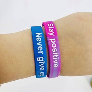 Pulsera de Diseño Único, Pulsera de Silicona Económica con Logotipo Personalizado para Publicidad - Product Image 5